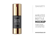 Airless bottle mockup 30ml