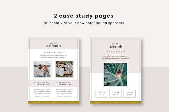 Podcast Media Kit in Magazine Templates - product preview 3