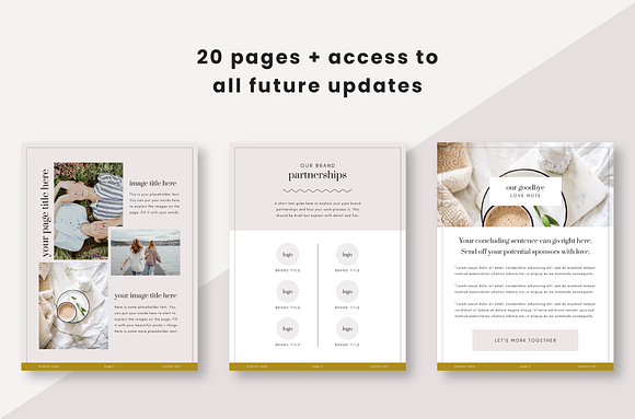 Podcast Media Kit in Magazine Templates - product preview 7