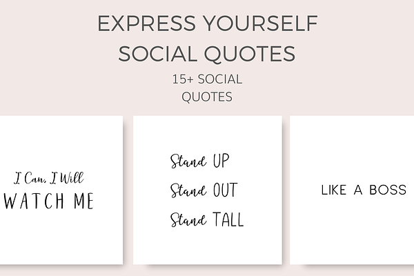 Express Yourself Quotes (15+ Images)
