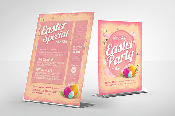 Easter Flyer Template in Flyer Templates - product preview 2