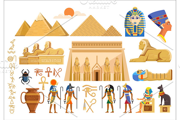 Cultural symbols of ancient Egypt