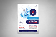 Flu Shot Campaign Flyer Templates