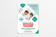 Flu Shot Campaign Flyer Templates