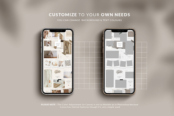 Puzzle Amelie Instagram - Canva & PS in Instagram Templates - product preview 7
