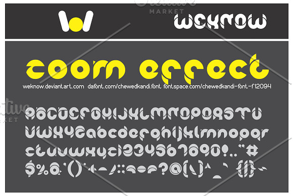Chewedkandi font in Display Fonts - product preview 1