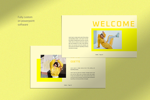 Odette - Presentation Template in PowerPoint Templates - product preview 1