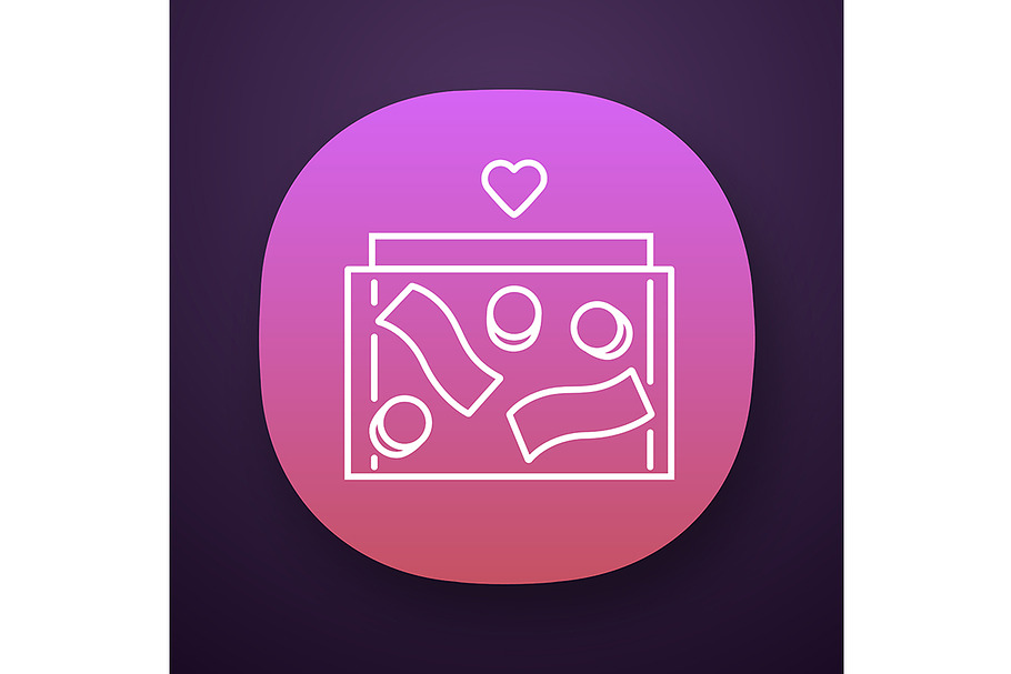 Donation box app icon