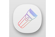Hair clipper app icon