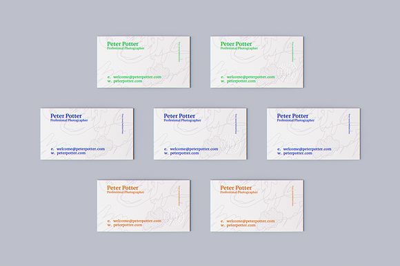 Business Card MockUp GigaPack in Print Mockups - product preview 10