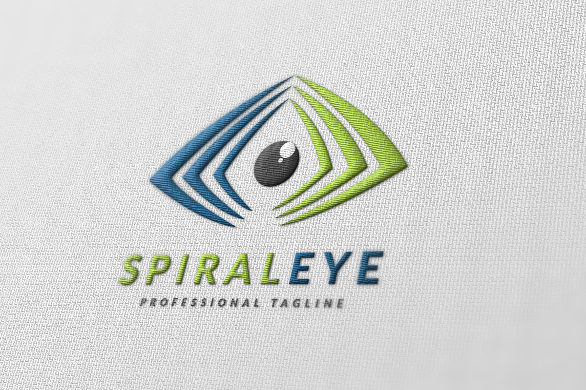 Spiral Eye logo in Logo Templates - product preview 8