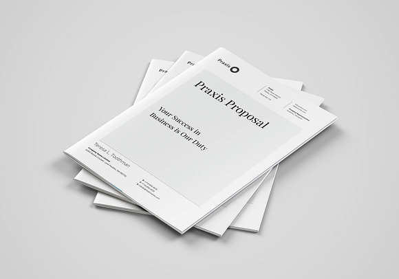 Proposal in Stationery Templates - product preview 1