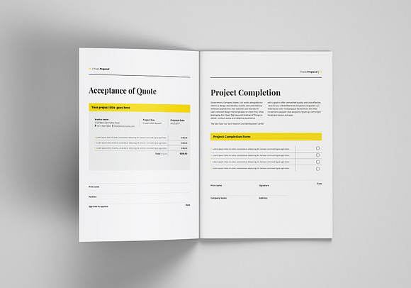 Proposal in Stationery Templates - product preview 11