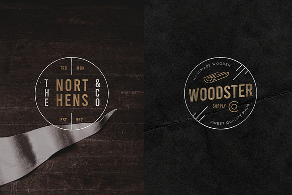 Vintage Badges, Labels, Logos Vol 2 in Templates - product preview 6