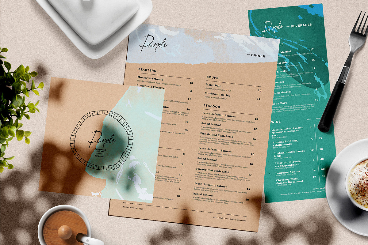 Restaurant Food and Drinks Menu in Flyer Templates - product preview 8