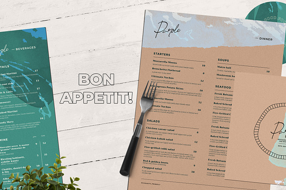 Restaurant Food and Drinks Menu in Flyer Templates - product preview 4