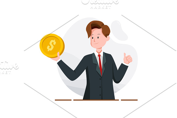M53_Business & Finance Illustrations in Illustrations - product preview 9