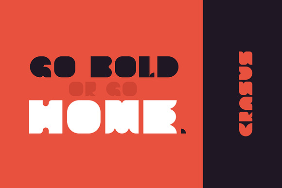 Crasus - Modern & Bold Display Font in Display Fonts - product preview 5