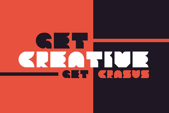 Crasus - Modern & Bold Display Font in Display Fonts - product preview 7