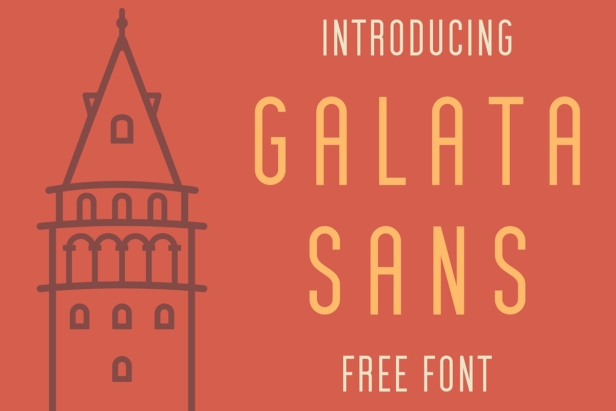 FREE "Galata Sans" Font in Sans-Serif Fonts - product preview 8