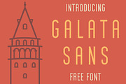FREE "Galata Sans" Font
