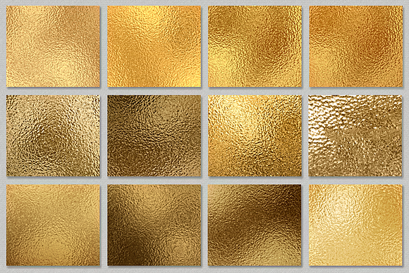 18 Soft Gold Foil Textures in Textures - product preview 2