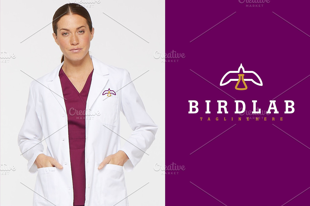 BIRDLAB in Logo Templates - product preview 8