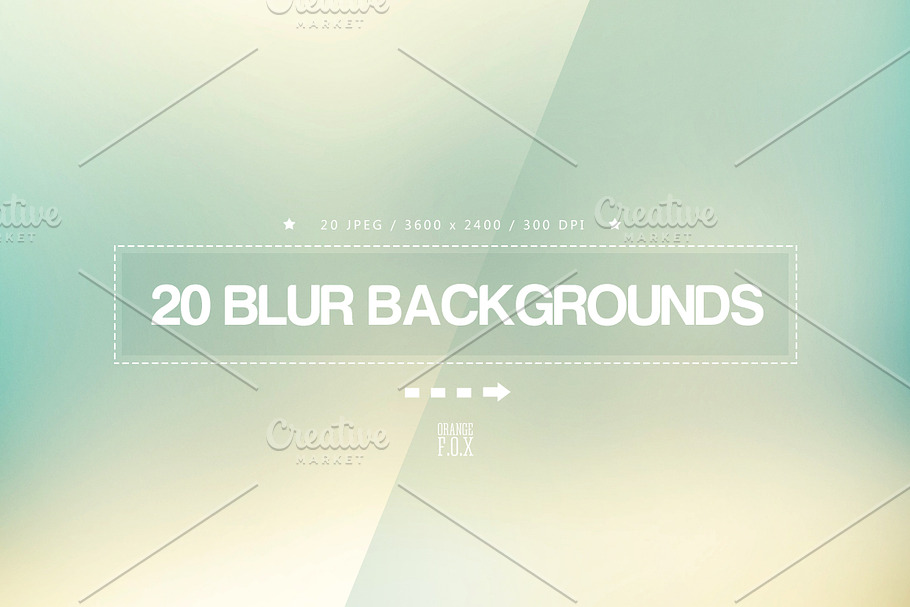20 Light Blur Backgrounds