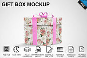 Gift Box Mockup 01