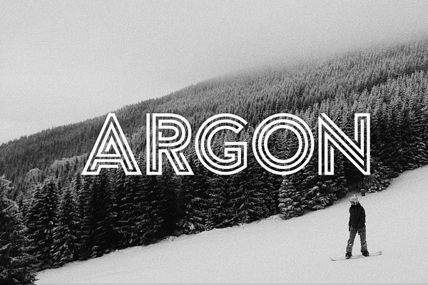 Argon Font (Full)
