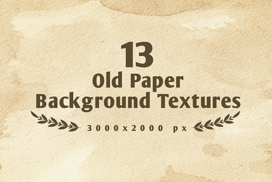 Set of 13 old paper backgrounds in Textures - product preview 8