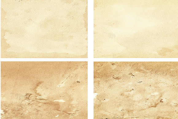 Set of 13 old paper backgrounds in Textures - product preview 1