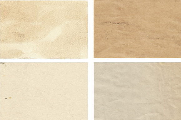 Set of 13 old paper backgrounds in Textures - product preview 2