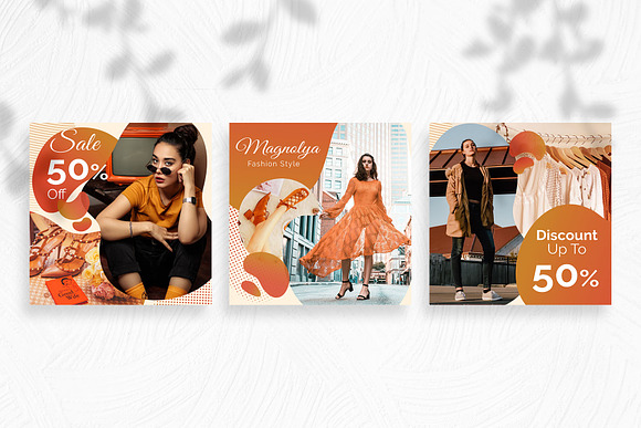 Magnolya Instagram Template in Instagram Templates - product preview 3