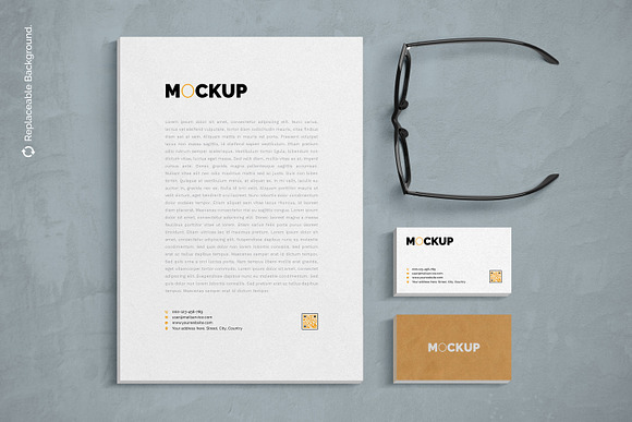 Stationery & Branding Mockups Vol.2 in Print Mockups - product preview 4