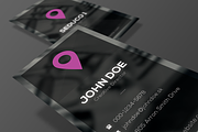 Modern Glowing Business Cards