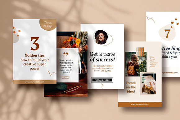 Pinterest Pack / Kayla in Pinterest Templates - product preview 10