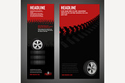 Grunge Tire Poster Set