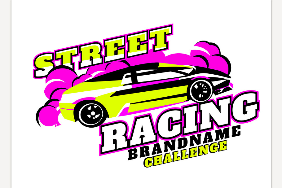 Motorsport event logotype