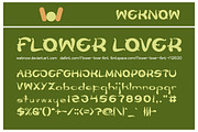 Flower Lover Font