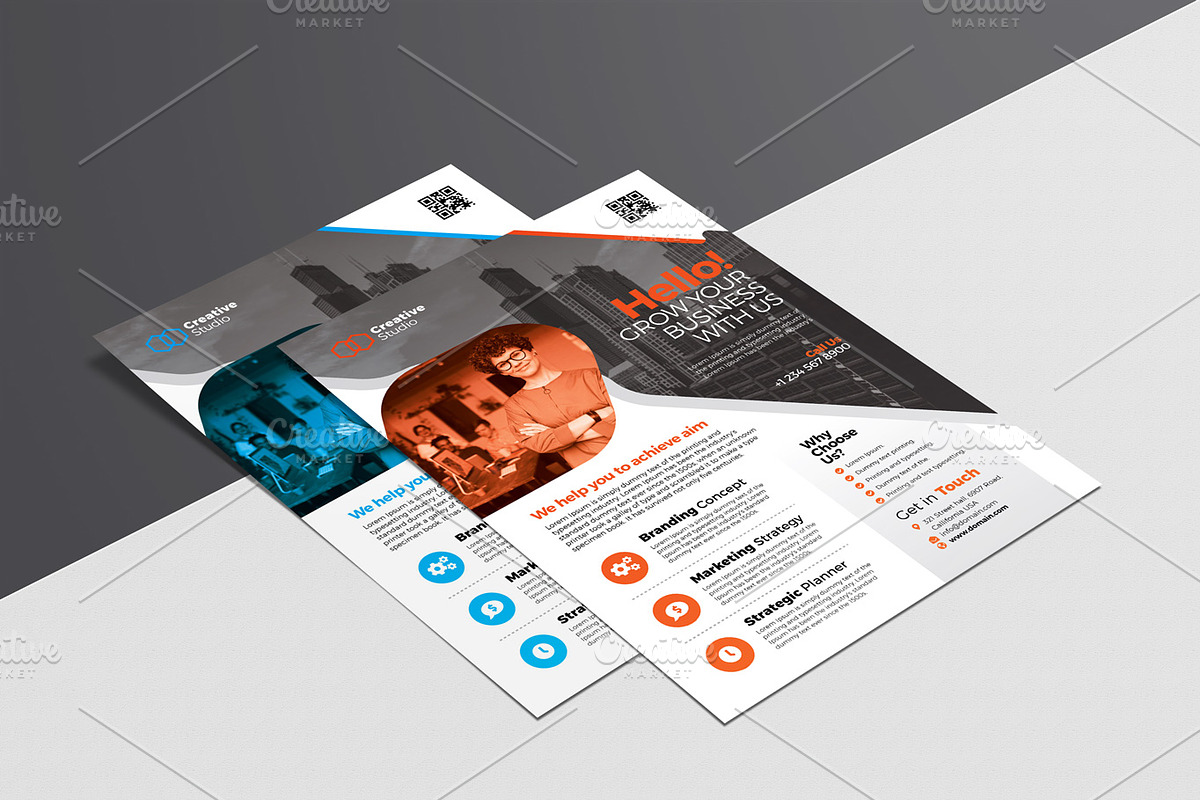Flyer Design in Flyer Templates - product preview 8