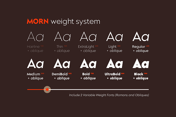 Morn | Sharp Geometric Sans in Sans-Serif Fonts - product preview 3