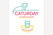 Cat Adoption Event Card