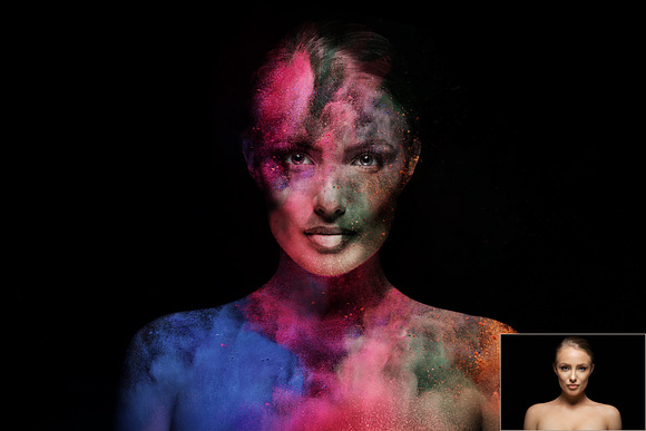 60 Colorful Powder Explosion Overlay in Add-Ons - product preview 5