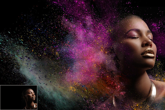 60 Colorful Powder Explosion Overlay in Add-Ons - product preview 7