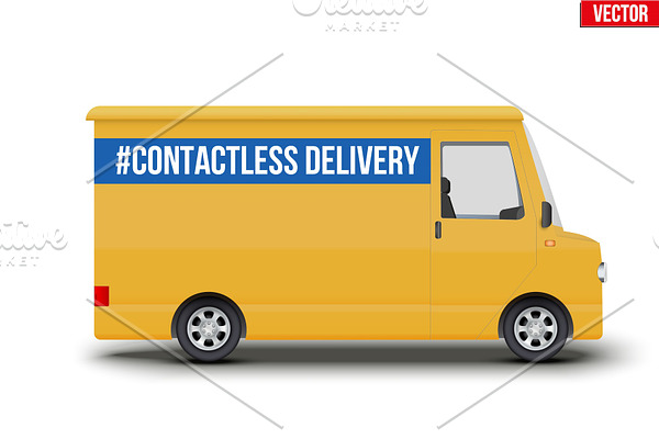 Contactless delivery curier
