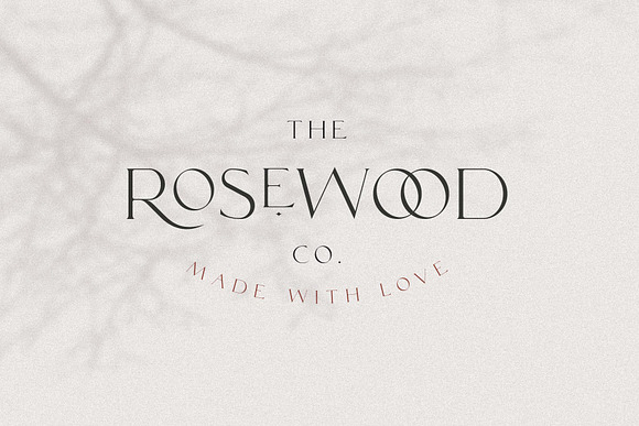 Rodetta Rossie Font Duo + Logos in Serif Fonts - product preview 4