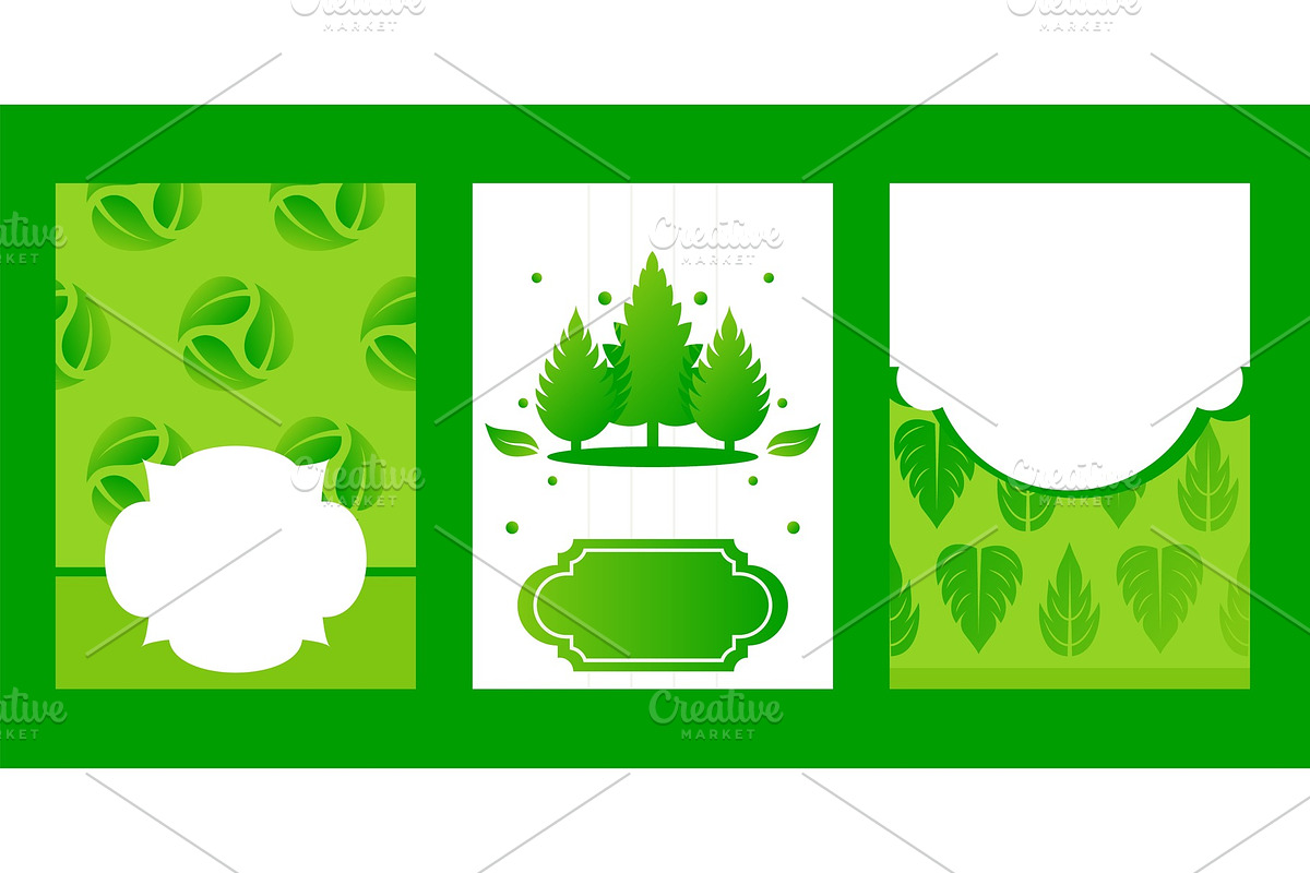 Business card eco friendly company in Illustrations - product preview 8