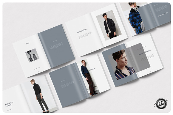 Canva Fashion Lookbook | Lifestyle in Magazine Templates - product preview 5