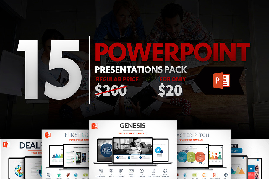 15 Powerpoint Presentation Pack in Presentation Templates - product preview 8